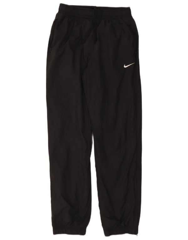 Nike Mens Tracksuit Trousers Joggers Small  Black Polyester