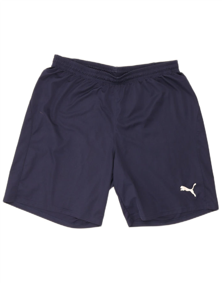 Puma herre sportsshorts XL marineblå