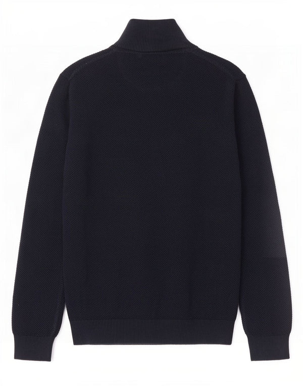 Gant Herren-Strickjacke, groß, marineblau, Baumwolle