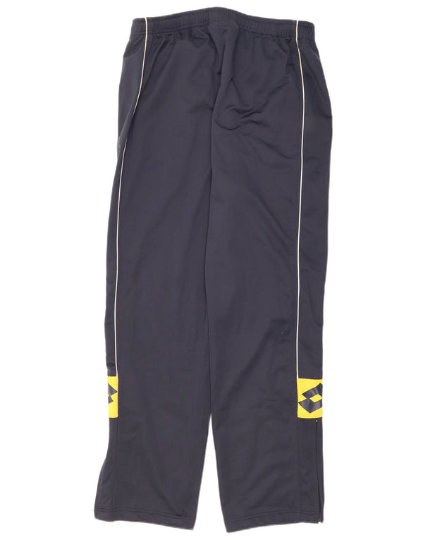 Pantaloni da tuta con grafica da uomo Lotto UK 44/46 XL Blu navy Colourblock