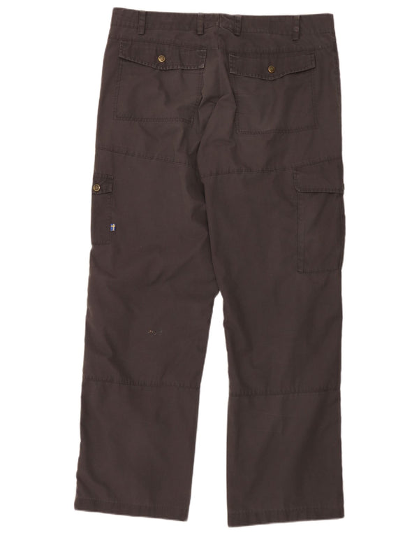 Fjall Raven Mens Straight Cargo nadrág W38 L32 barna poliészter
