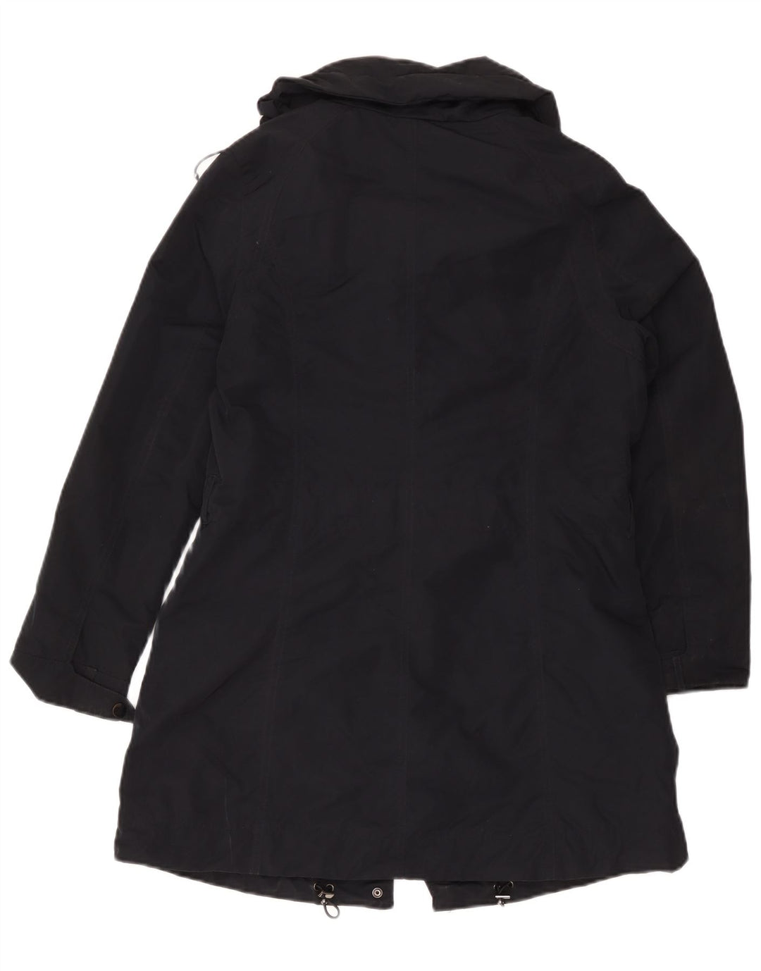 Marks & Spencer Womens Autograph Windbreaker Coat UK 12 Medium Black
