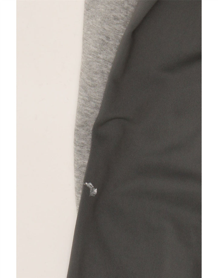 Nike Mens Graphic Sweatshirt Jumper Medium Grey Colourblock Cotton