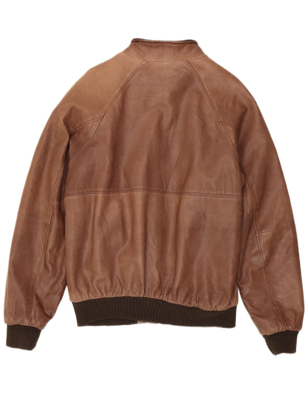 Vintage Herren Lederjacke IT 50 Large Braun