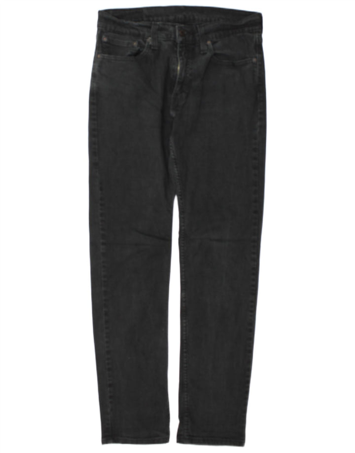 Męskie jeansy Levi's 511 Slim W31 L32 Szara bawełna