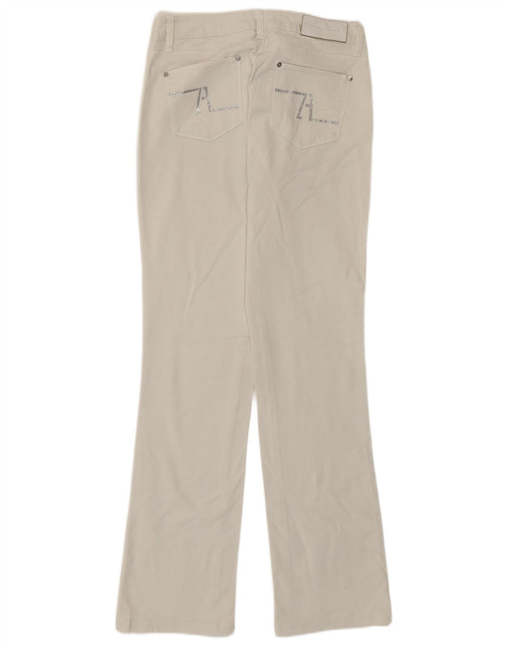 Zara Womens Straight Jeans EU 40 Medium W30 L30 White Cotton