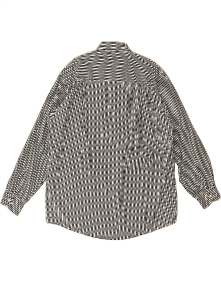 TOM TAILOR Mens Shirt XL Grey Check Cotton Vintage Tom Tailor and Second-Hand Tom Tailor from Messina Hembry 