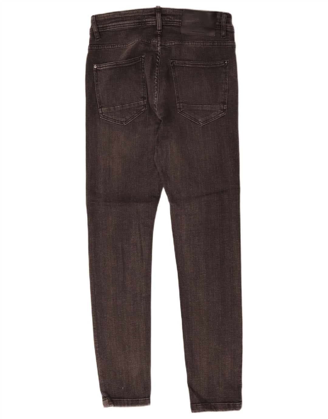 Jeans slim da uomo Zara EU 40 medio W31 L28 cotone grigio