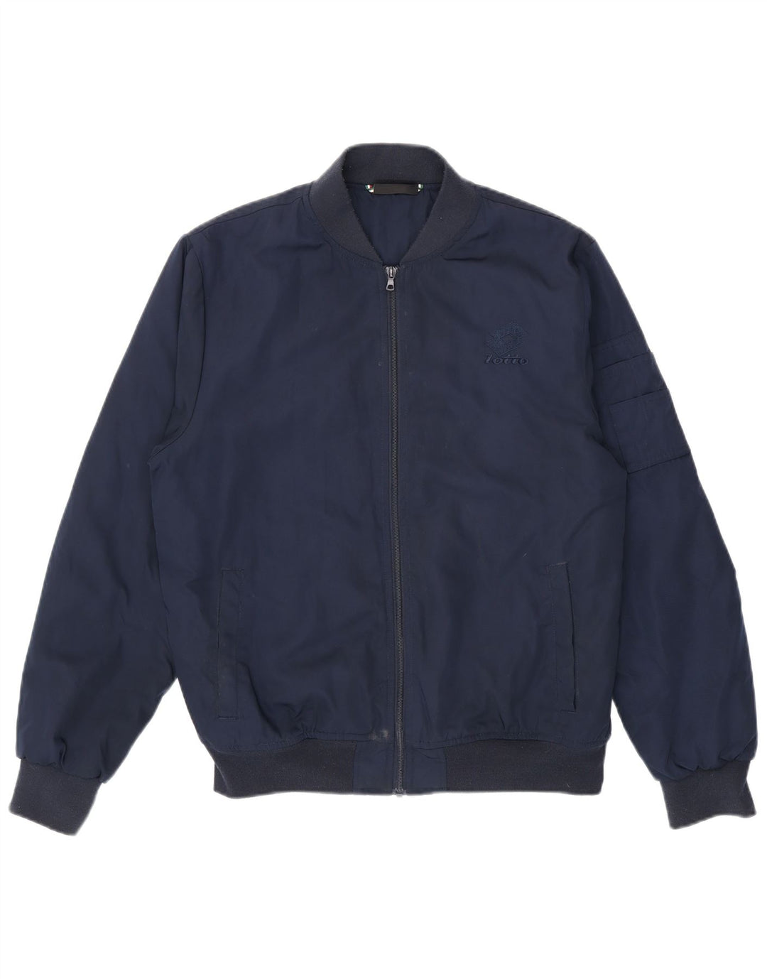 Giubbotto bomber da uomo Lotto UK 38 poliestere medio blu navy
