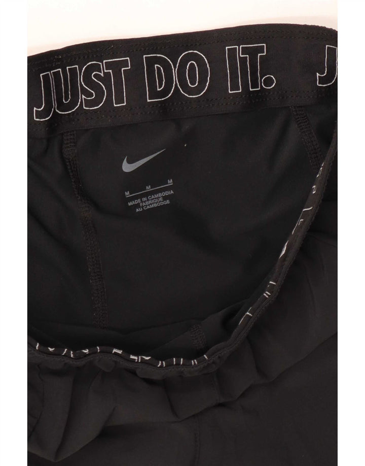 Nike Womens Sport Shorts UK 12 Medium Black
