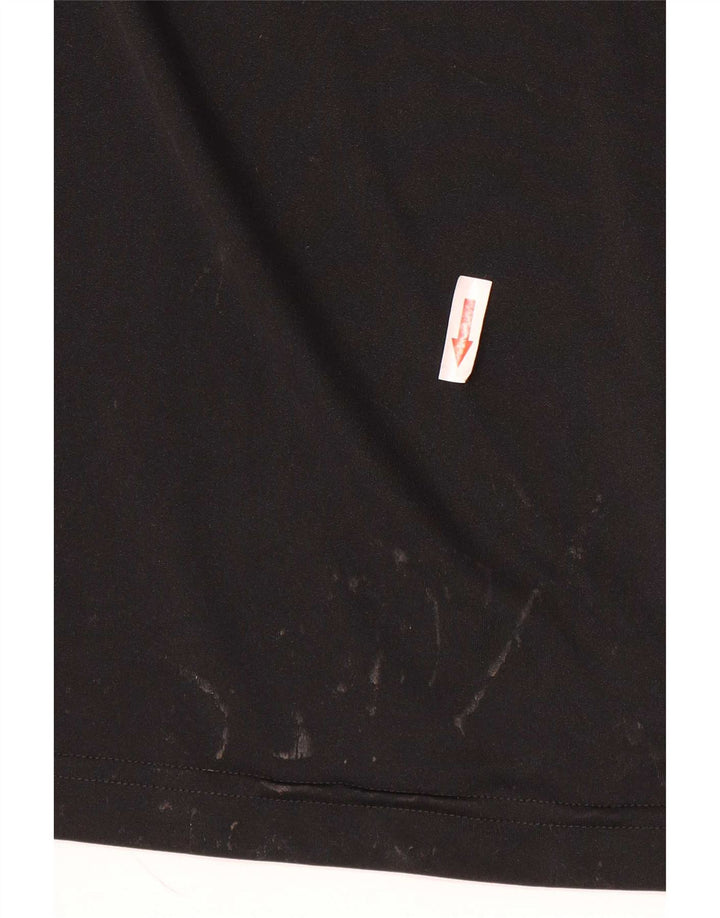 Tricou Adidas Climalite Graphic Top Mediu Negru