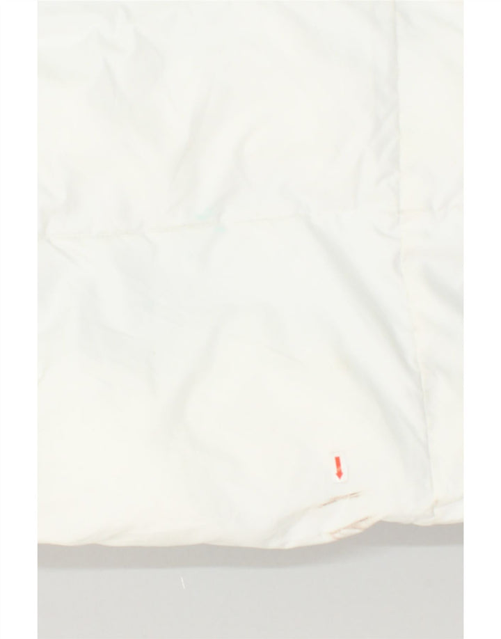 BEST COMPANY Girls Hooded Padded Coat 7-8 Years White Polyester | Vintage Best Company | Thrift | Second-Hand Best Company | Used Clothing | Messina Hembry 