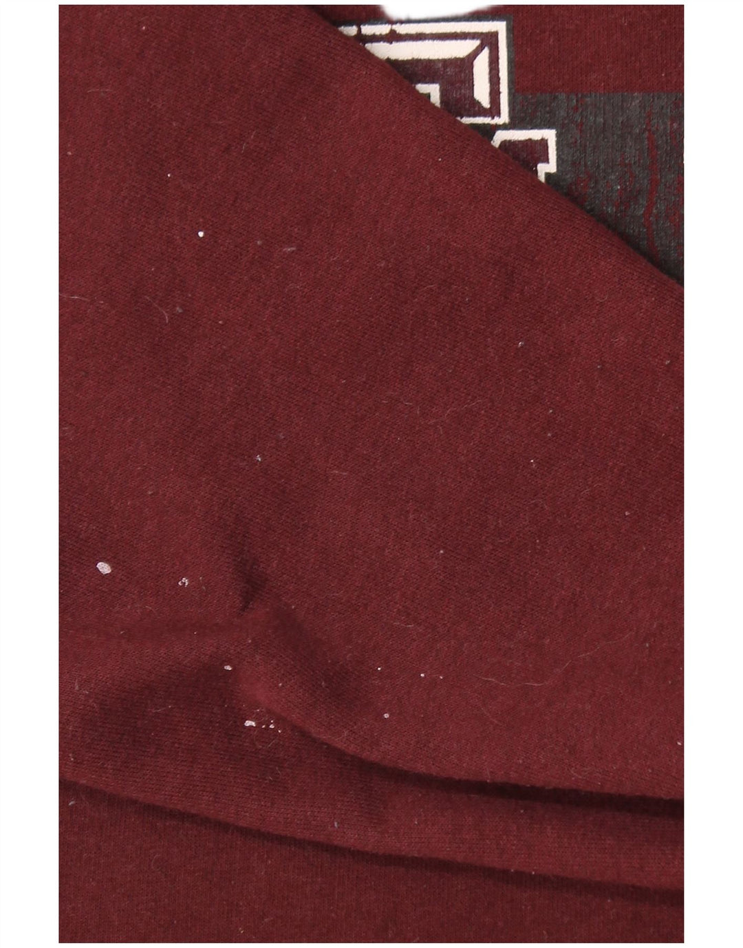 CHAMPION Womens Oversized Sweatshirt Jumper UK 10 Small Maroon