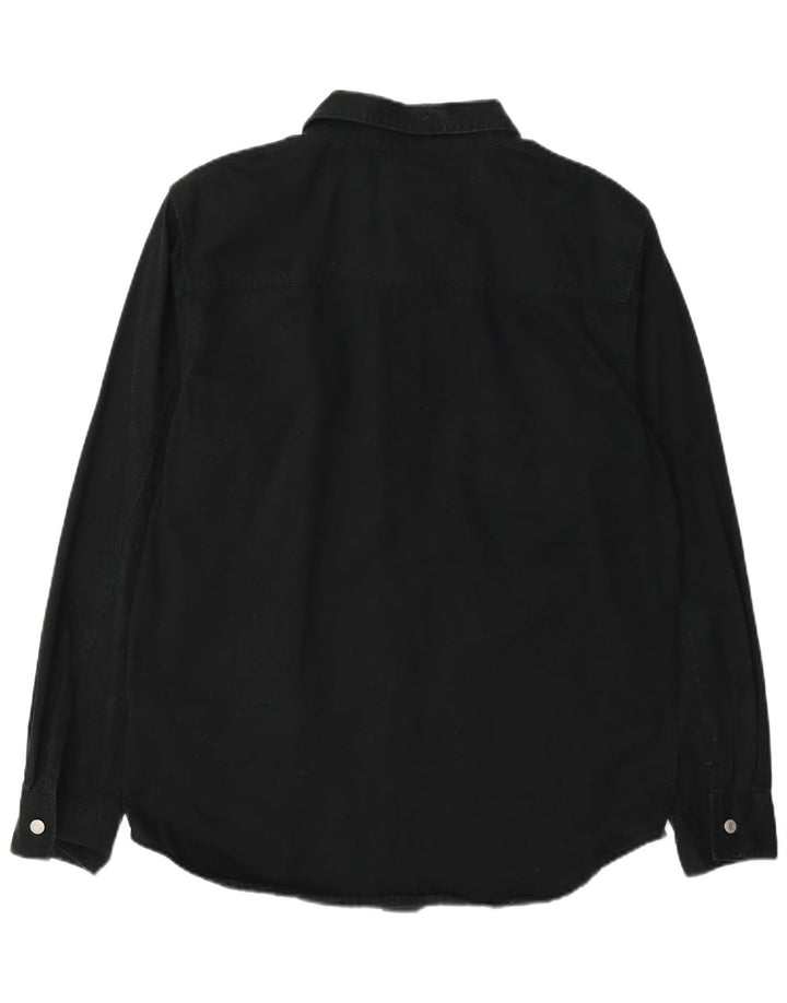 Camisa masculina Levi's média preta algodão
