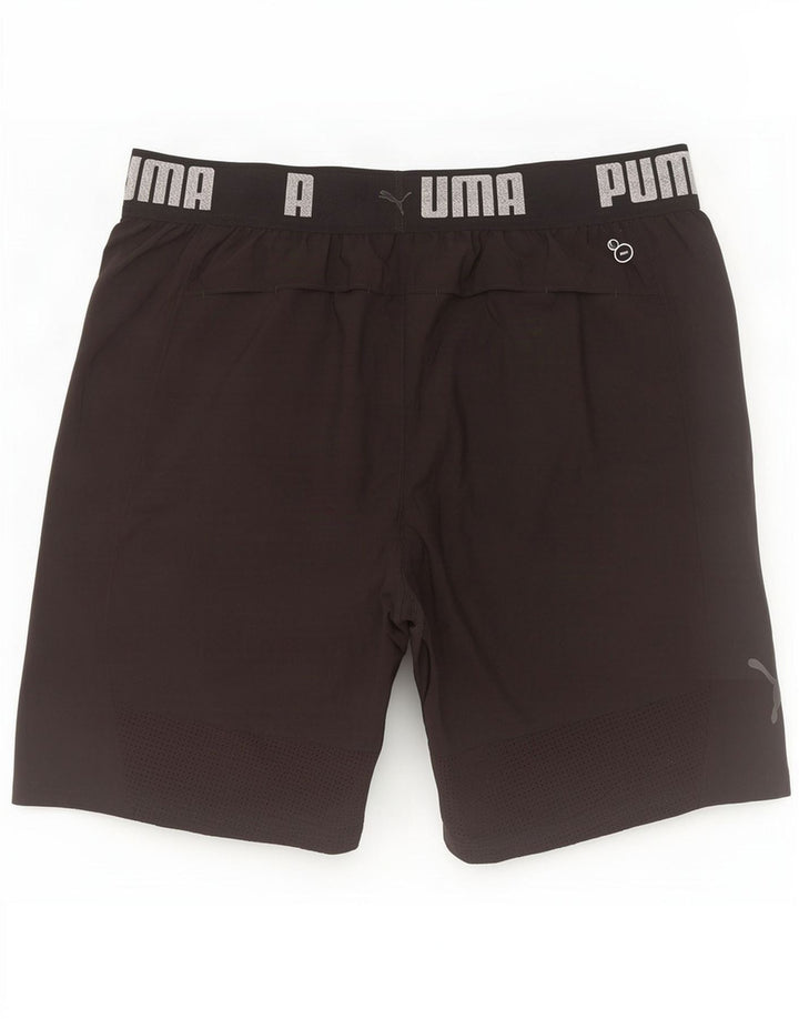 Puma Herren Graphic Sport Shorts Large Schwarz Polyester