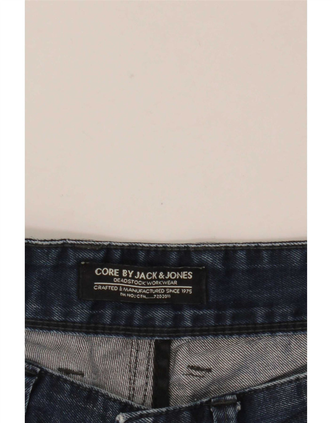 Jack & Jones Mens Denim Shorts W32 Medium Blue