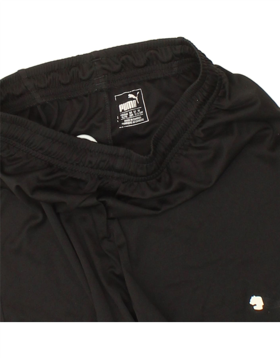 PUMA Boys Sport Shorts 13-14 Years Black Vintage Puma and Second-Hand Puma from Messina Hembry 