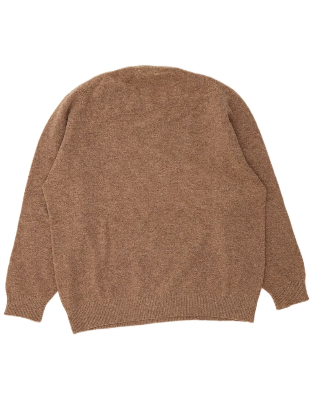 Kappa Mens Crew Neck Jumper Sweater 2XL Beige Wool