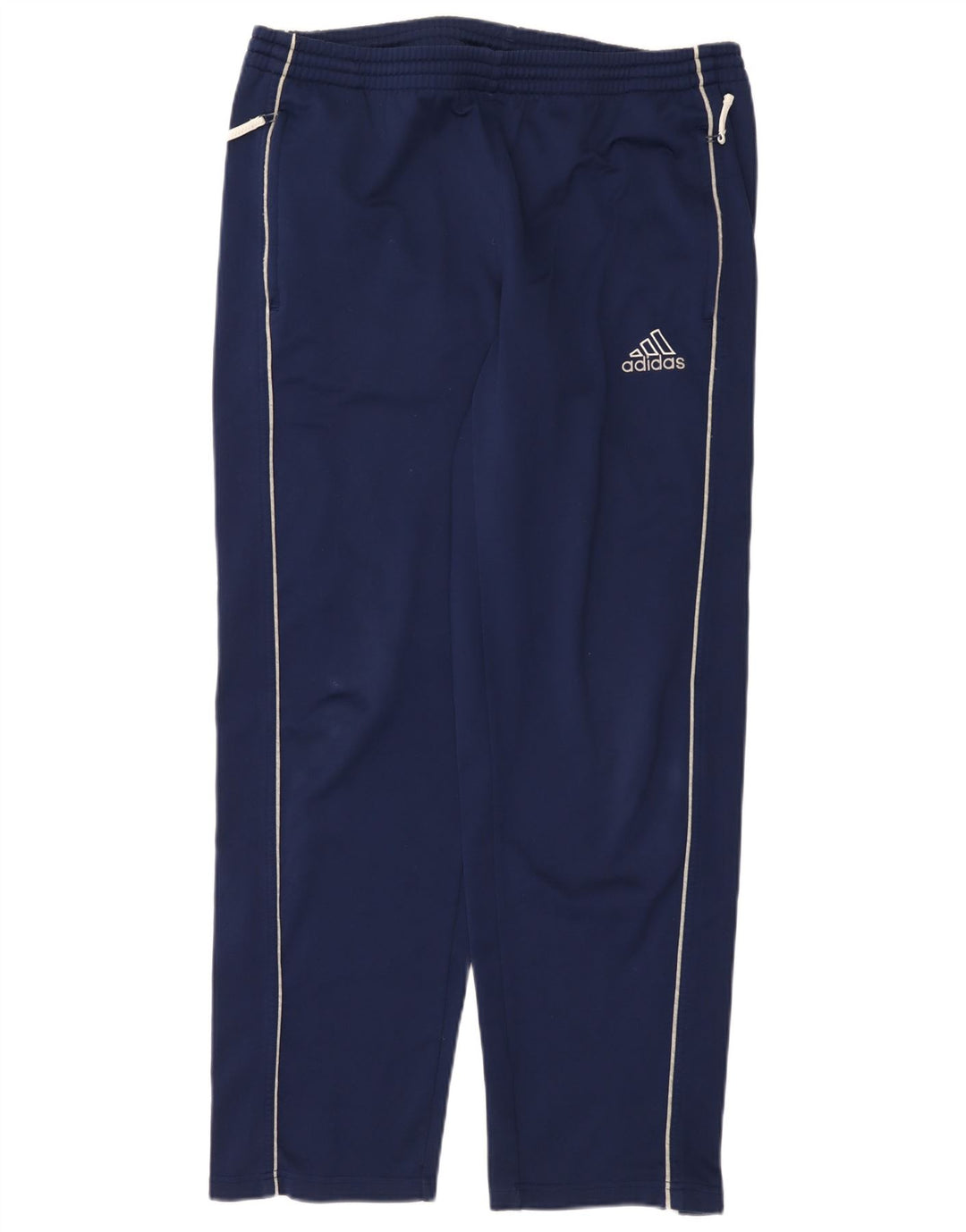 Adidas Mens Tracksuit Trousers UK 38/40 Medium  Navy Blue Polyester