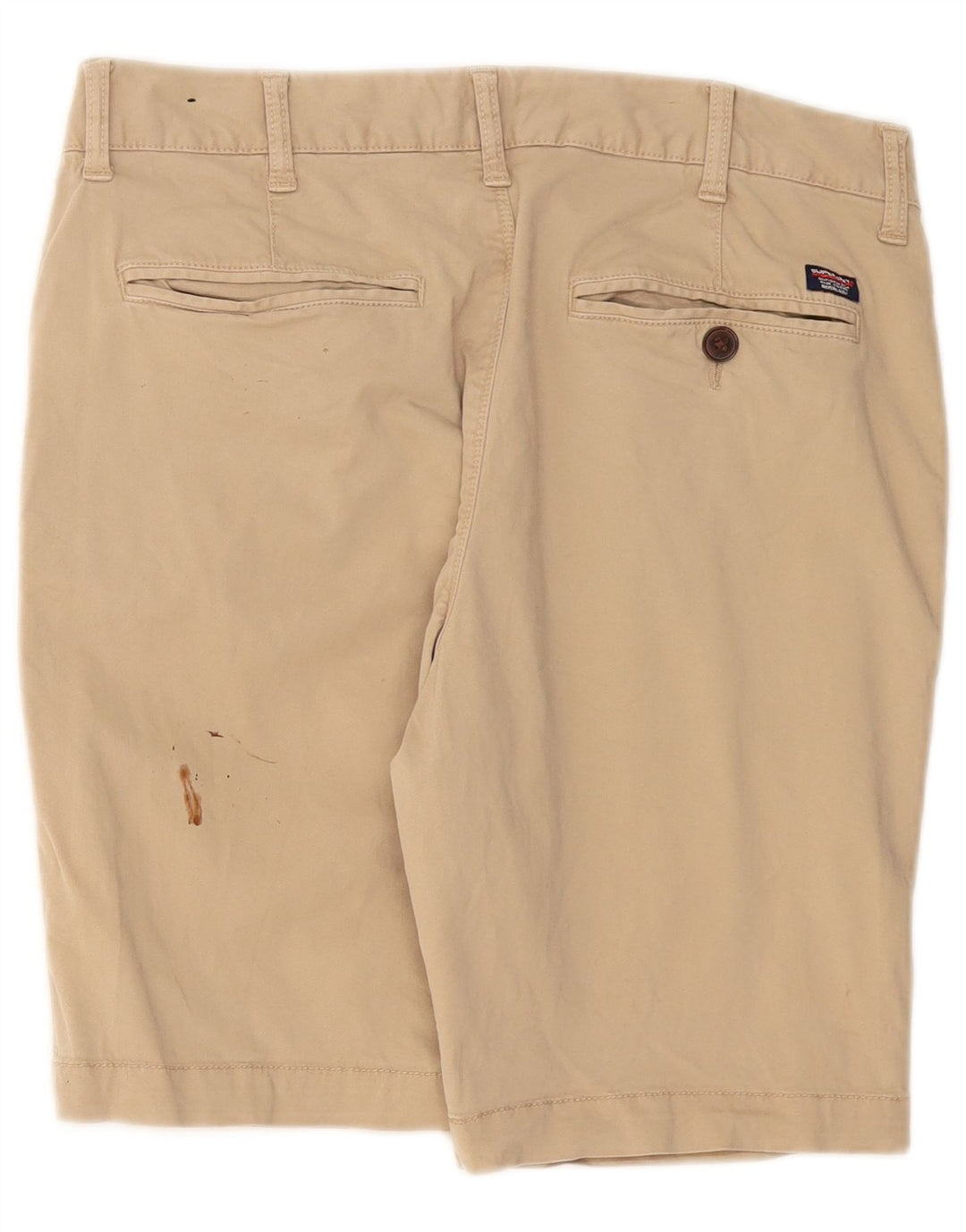 Superdry Chino Shorts til mænd W32 Medium Beige Bomuld