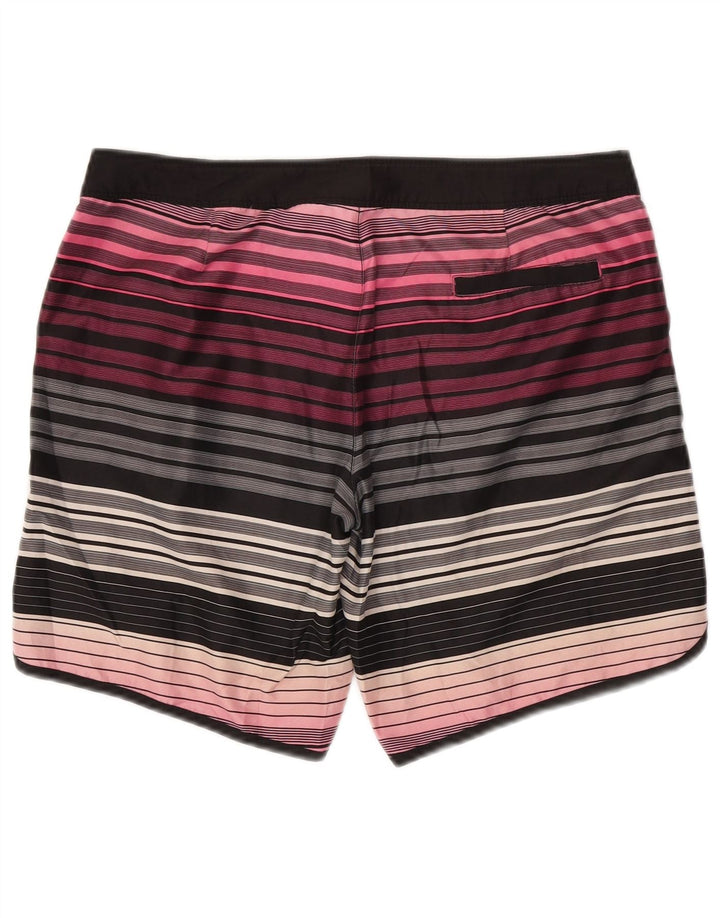HURLEY Badeshorts til mænd Medium flerfarvet stribet polyester