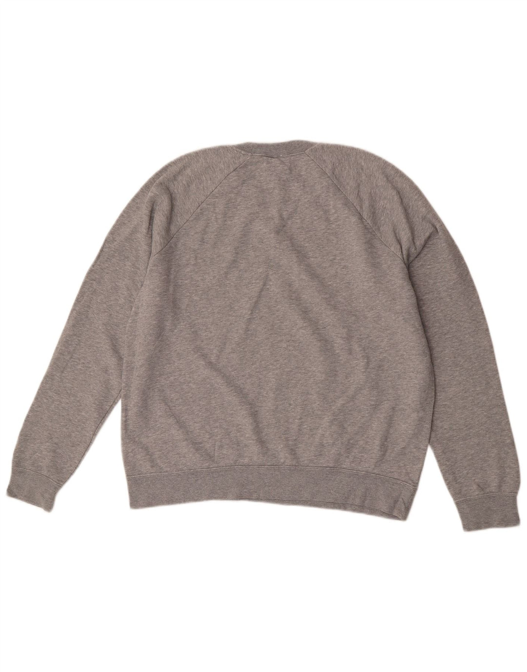 Nike Sweatshirt-trøje til mænd, stor grå flækket bomuld