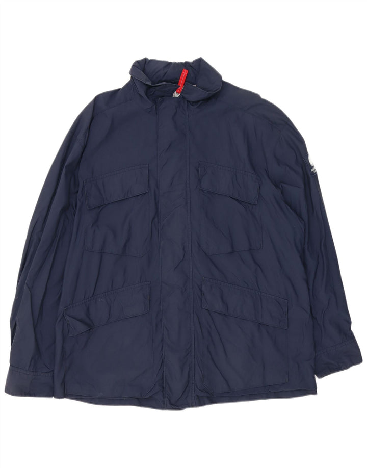 Murphy & Nye Mens Utility Jacket UK 42 XL Navy Blue Polyester