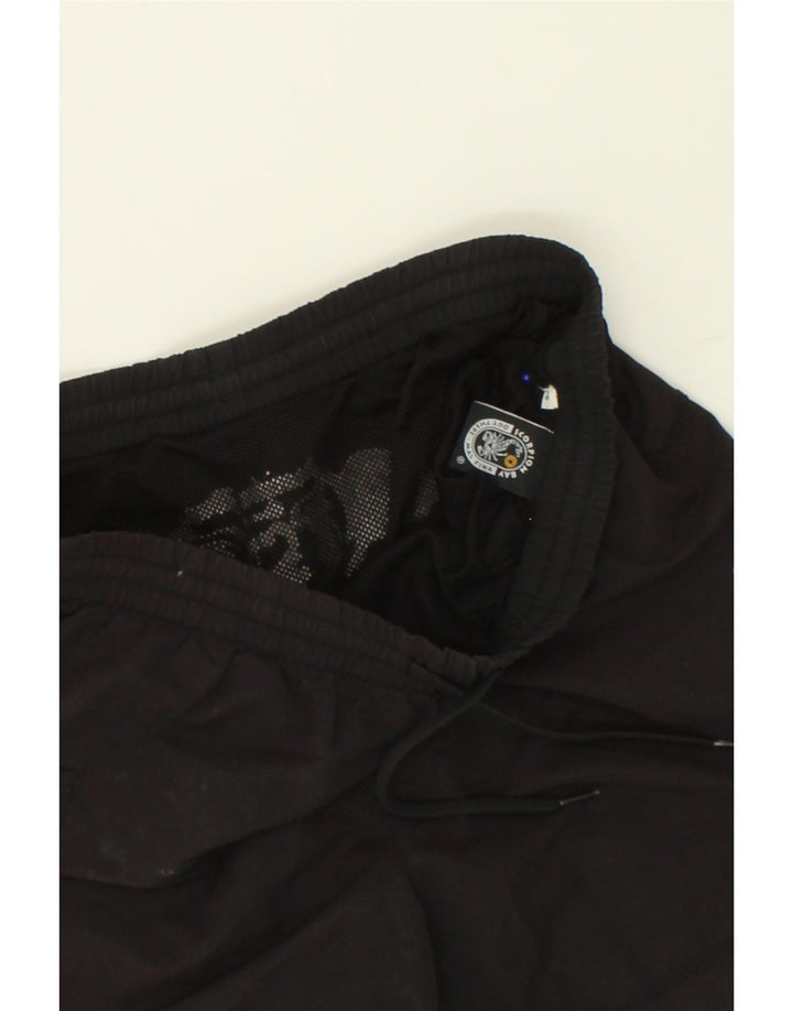 SCORPION BAY Mens Graphic Sport Shorts Small Black Polyester Vintage Scorpion Bay and Second-Hand Scorpion Bay from Messina Hembry 