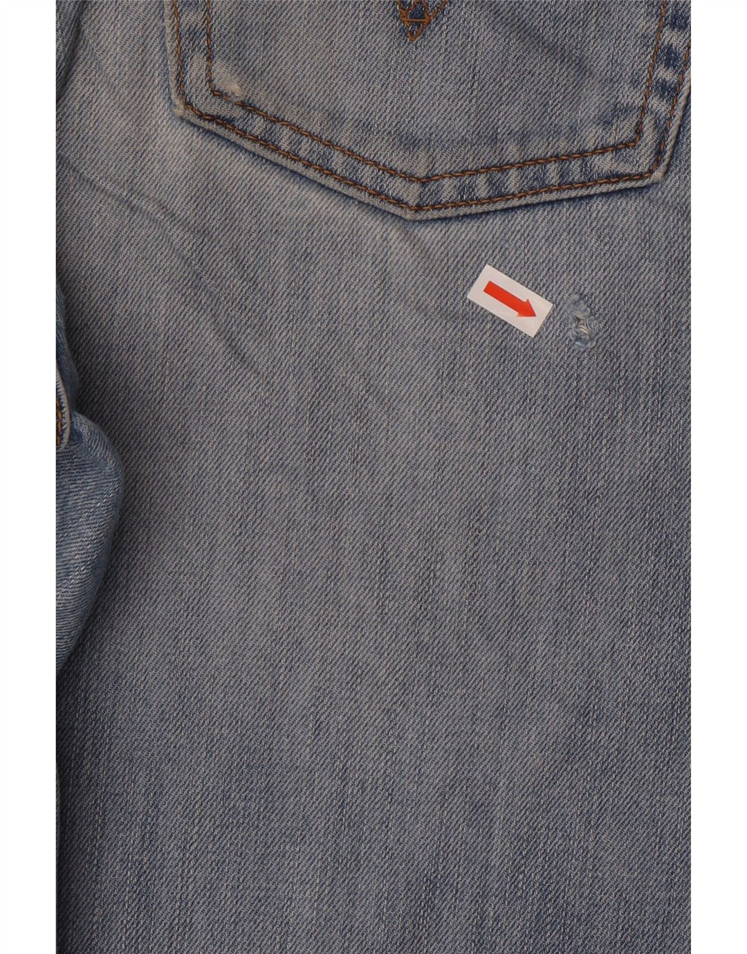 LEVI'S Mens 751 Straight Jeans W34 L28 Blue Cotton