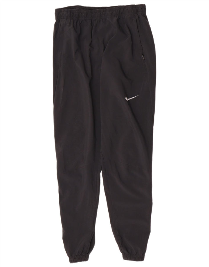 Nike Womens Tracksuit Trousers Joggers UK 10 Small  Black Polyester