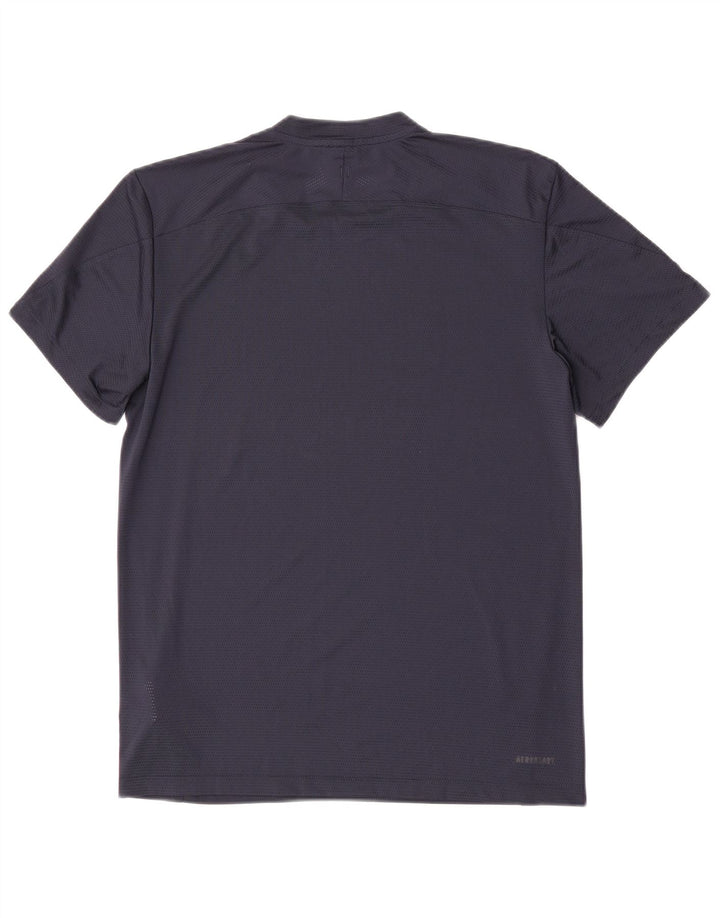 Męska koszulka Adidas Aeroready Top Medium Granatowy Poliester