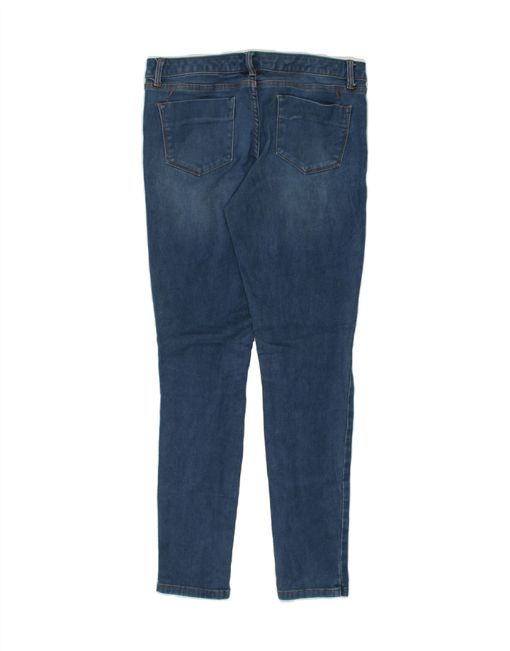 MOSSIMO Womens Jegging Jeans UK 6 XS W24 L28 Navy Blue Cotton | Vintage Mossimo | Thrift | Second-Hand Mossimo | Used Clothing | Messina Hembry 