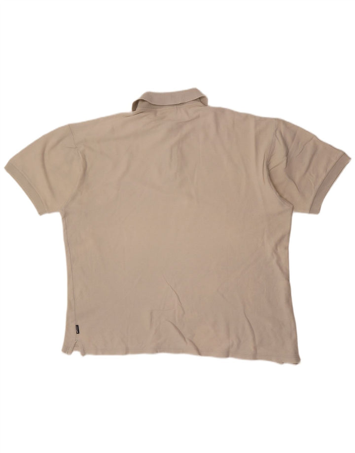 Asics Mens Polo Shirt XL Beige