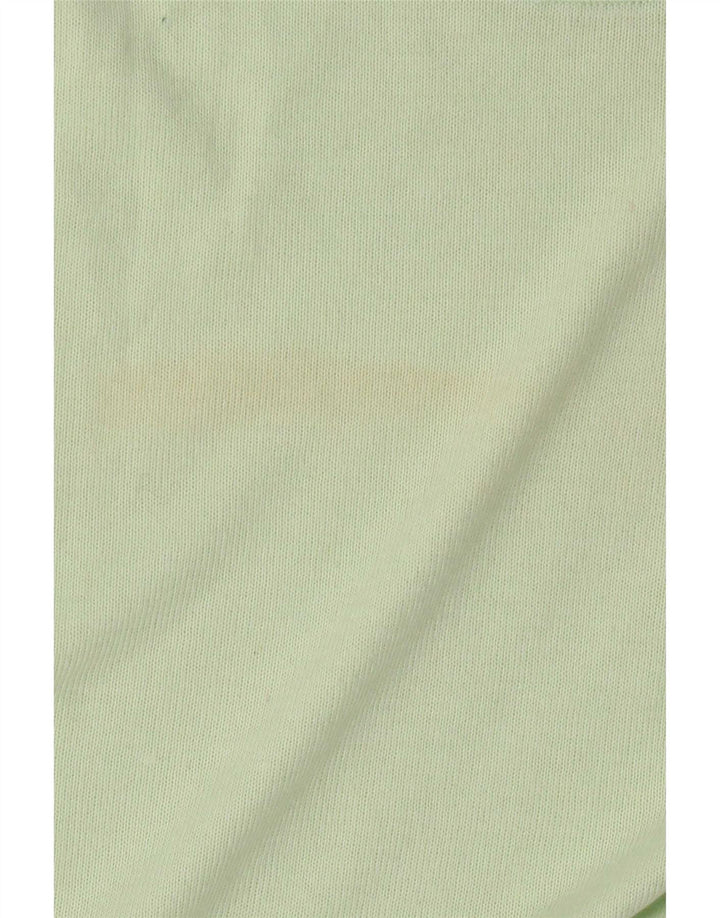 Zara Mens T-Shirt Top Medium Green Cotton