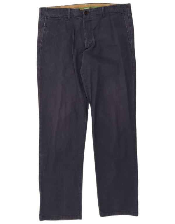 Gap Ανδρικό ίσιο παντελόνι Chino W36 L32 Navy Blue Cotton