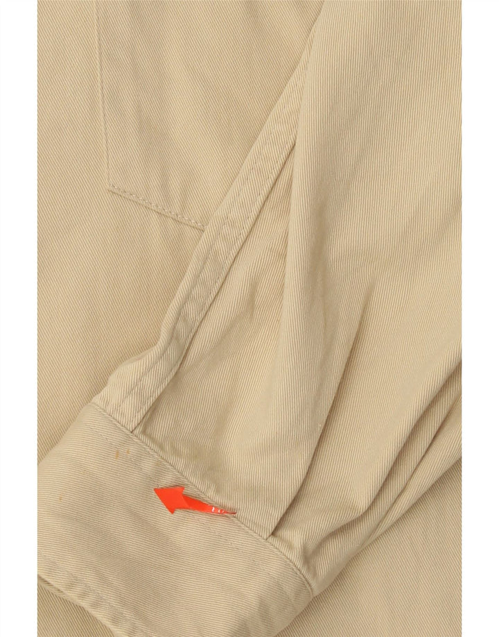 Camicia da uomo Carrera in cotone beige medio
