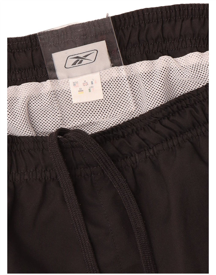 Reebok Mens Sport Shorts Medium Black Colourblock