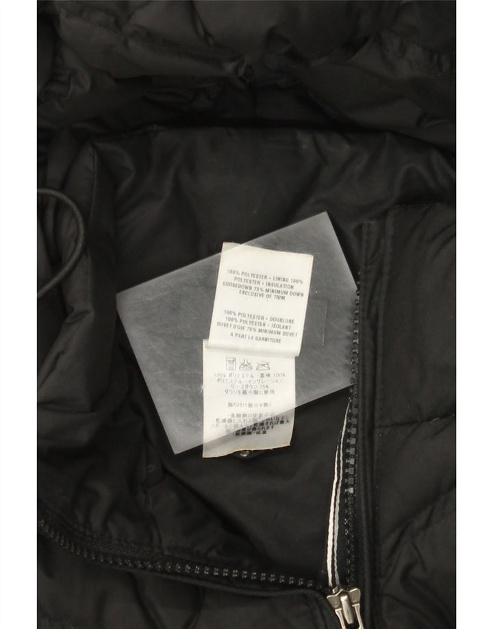 Patagonia Womens Hooded Padded Coat UK 10 Small Black Polyester