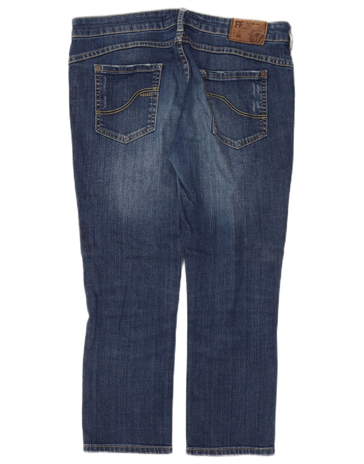 Fat Face Womens Cropped Jeans W34 L24 Blue