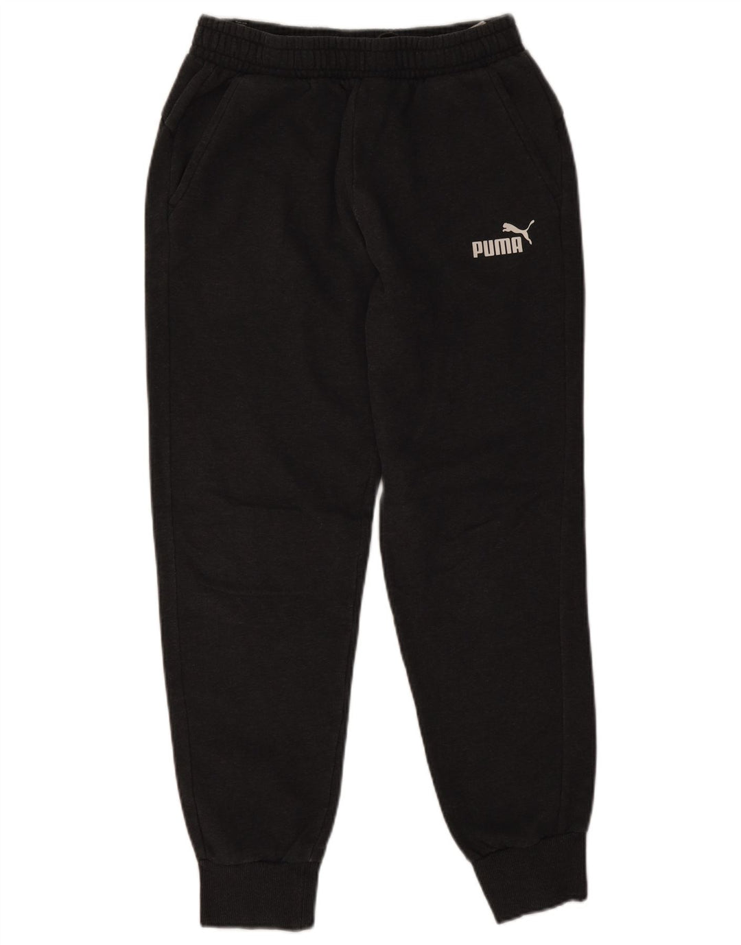 Puma Mens Tracksuit Trousers Joggers Medium Grey Cotton