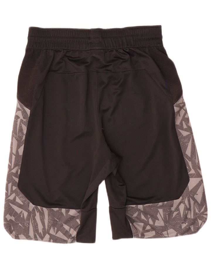 Adidas Mens Sport Shorts Small  Black Geometric Polyester