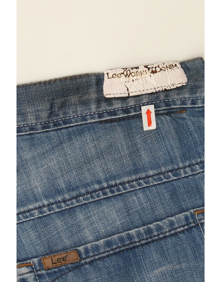 LEE Mens Ross Straight Jeans  W38 L30 Blue Cotton Vintage Lee and Second-Hand Lee from Messina Hembry 