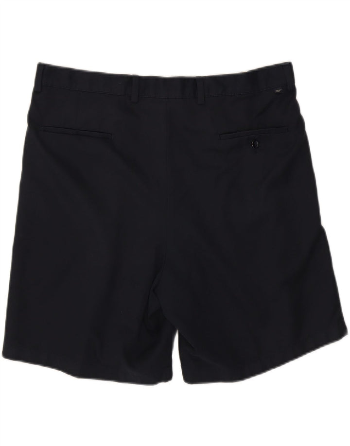 DOCKERS Mens Golf Pegged Chino Shorts W38 XL Navy Blue Polyester Vintage Dockers and Second-Hand Dockers from Messina Hembry 