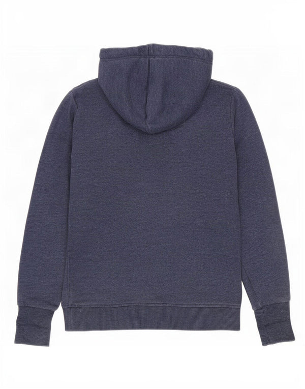 Superdry Hombre Sudadera Con Capucha Jumper Medium Azul Marino Algodón