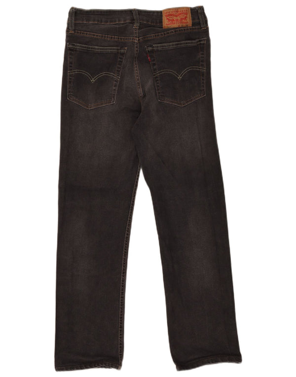 Levi's Mens Slim Straight Jeans W32 L28 szürke pamut