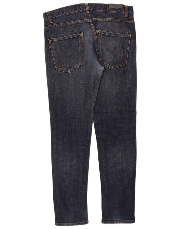 Zara Jean slim pour homme EU 42 Large W32 L32 Bleu