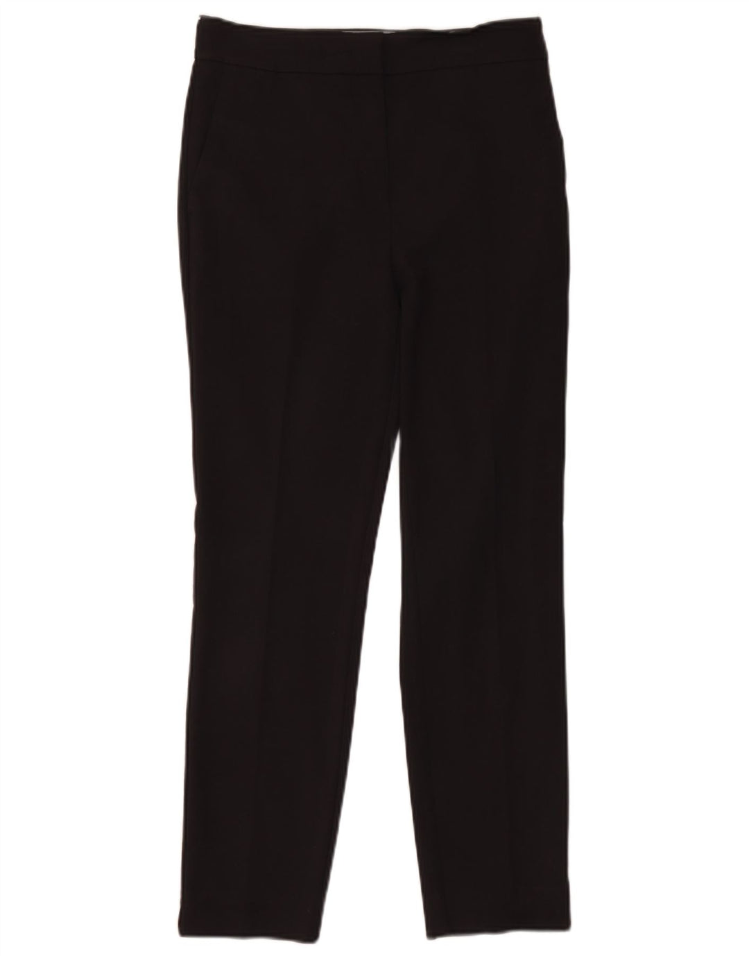 Zara Womens Slim Chino Trousers Medium W28 L27 Black