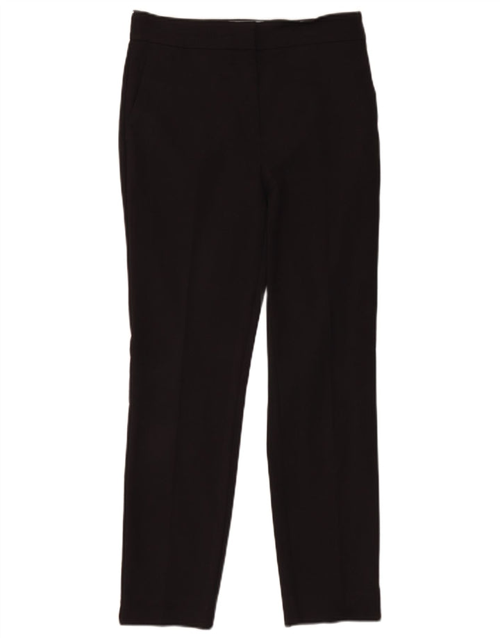 Zara Womens Slim Chino Trousers Medium W28 L27 Black
