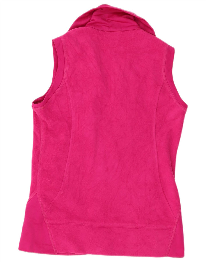 Columbia Womens Fleece Gilet UK 12 Medium Pink Polyester