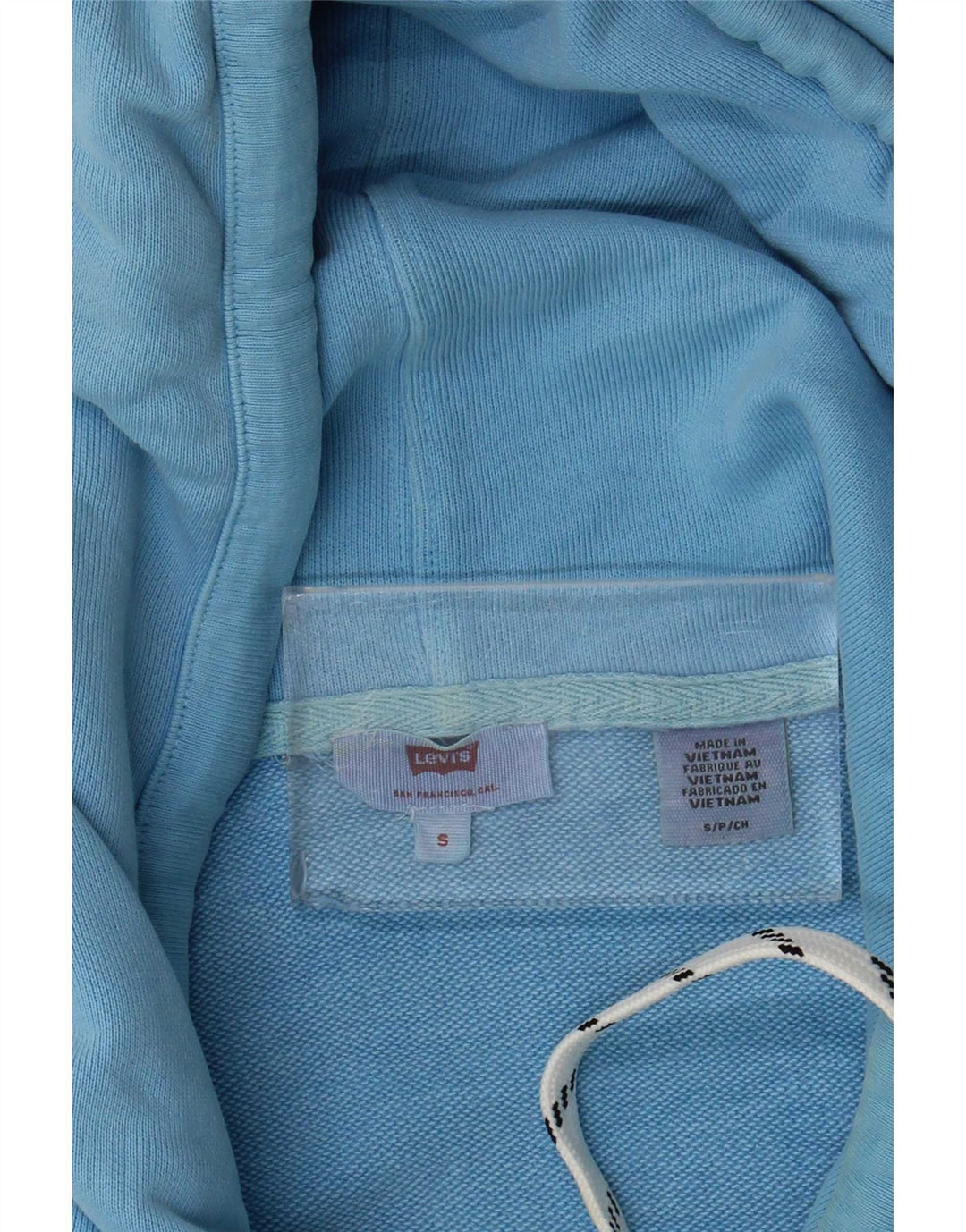 Levi's Womens Oversized Hoodie Jumper UK 10 Small Blue